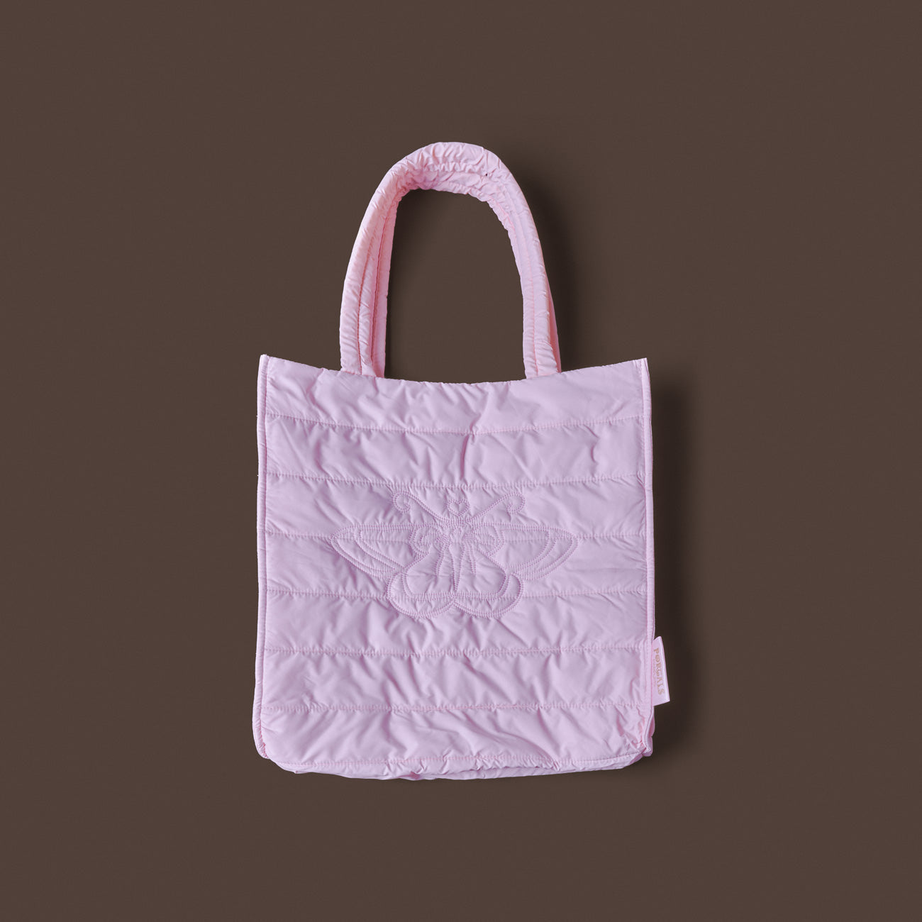 Pink Puffy Tote