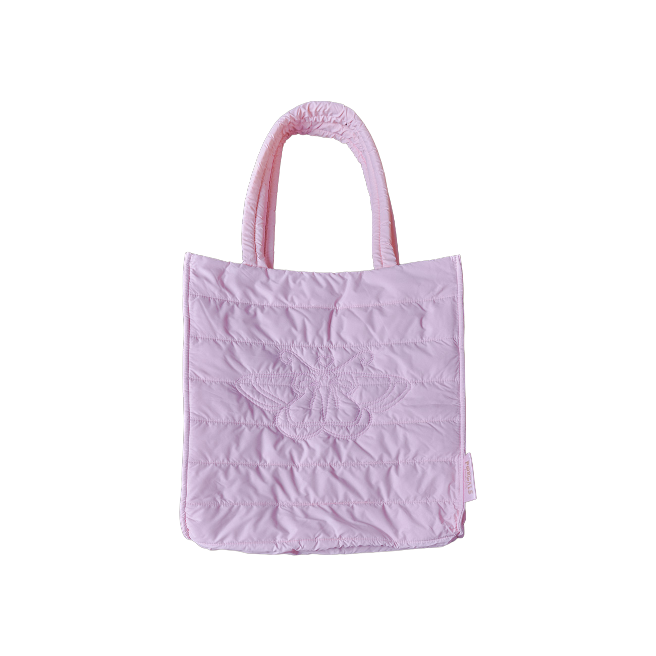 Pink Puffy Tote